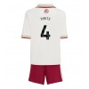 Dječji Nogometni Dres Arsenal Ben White #4 Rezervni 2025-26 Kratak Rukav (+ Kratke hlače) Dječji Nogometni Dres Arsenal Ben White #4 Rezervni 2025-26 Kratak Rukav (+ Kratke hlače)